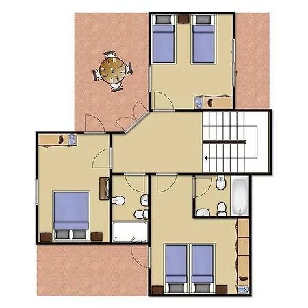 Villa Sleeps 8 With Pool Air Con And Wifi *